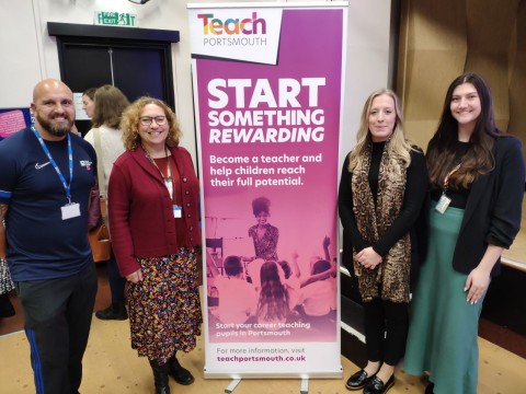 Portsmouth's trainee teachers unite to inspire next generation at event